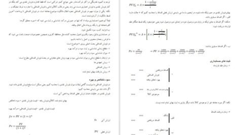 دانلود جزوه حسابداری پیشرفته یک PDF