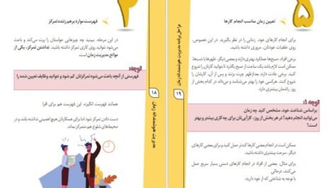 کتاب مدیریت هوشمندانه زمان سمیه امیری PDF