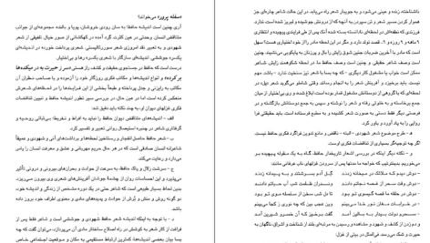 کتاب شیوه ی شهر آشوبی محمد قراگوزلو PDF